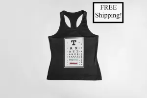 Taxation is Theft Eye Chart Women's Tank Top