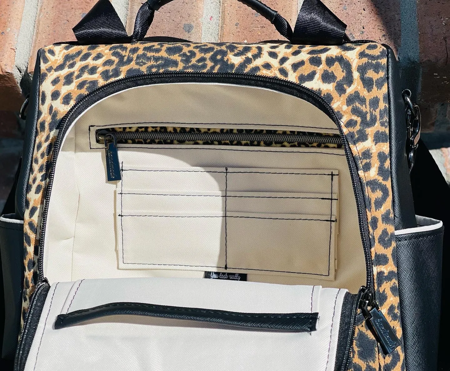 The Guardian Anti-Theft Backpack in Leopard