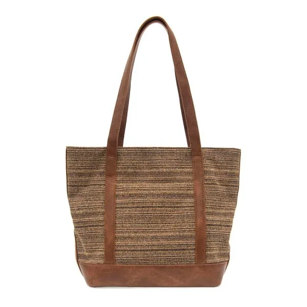 Tia Tweed Front Pocket Tote