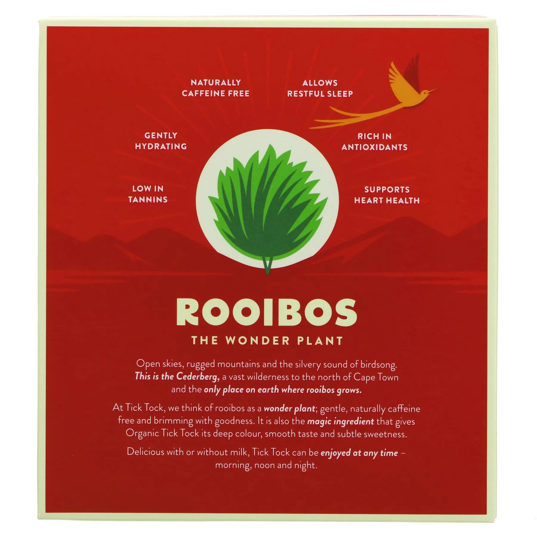 Tick Tock | Rooibos - organic | 80 bags