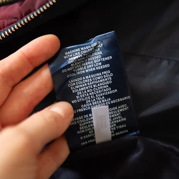 Tommy Hilfiger Ombre Full Zip Puffer Vest