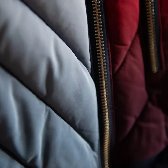 Tommy Hilfiger Ombre Full Zip Puffer Vest