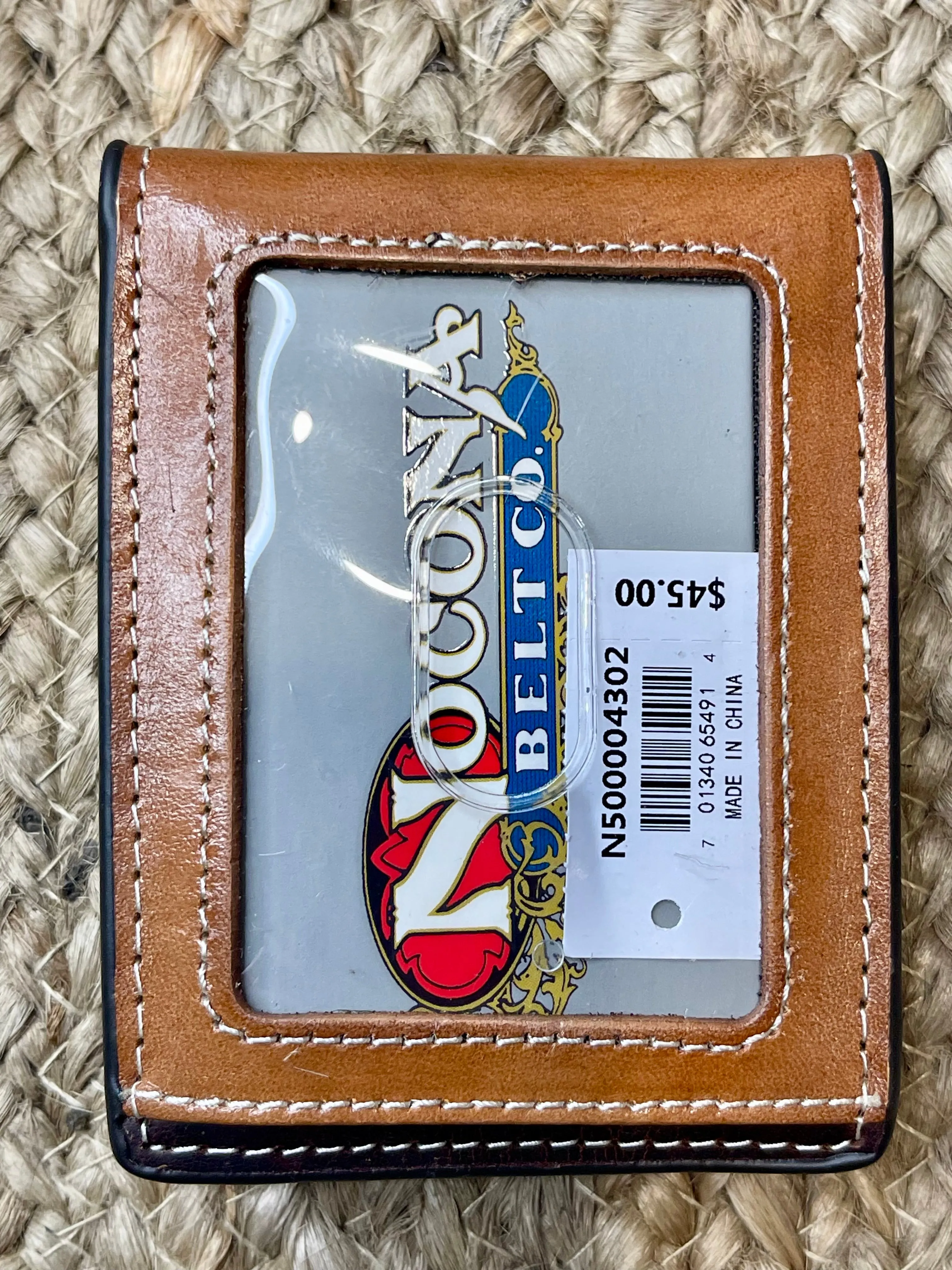 Tooled Money Clip Wallet