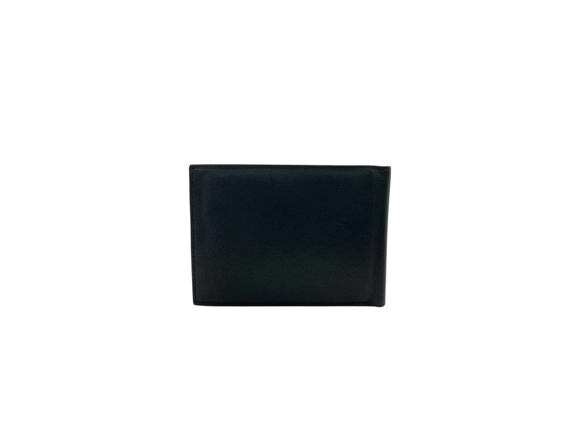 Top Grain Napa Leather Card & Coin Billfold Wallet # 690