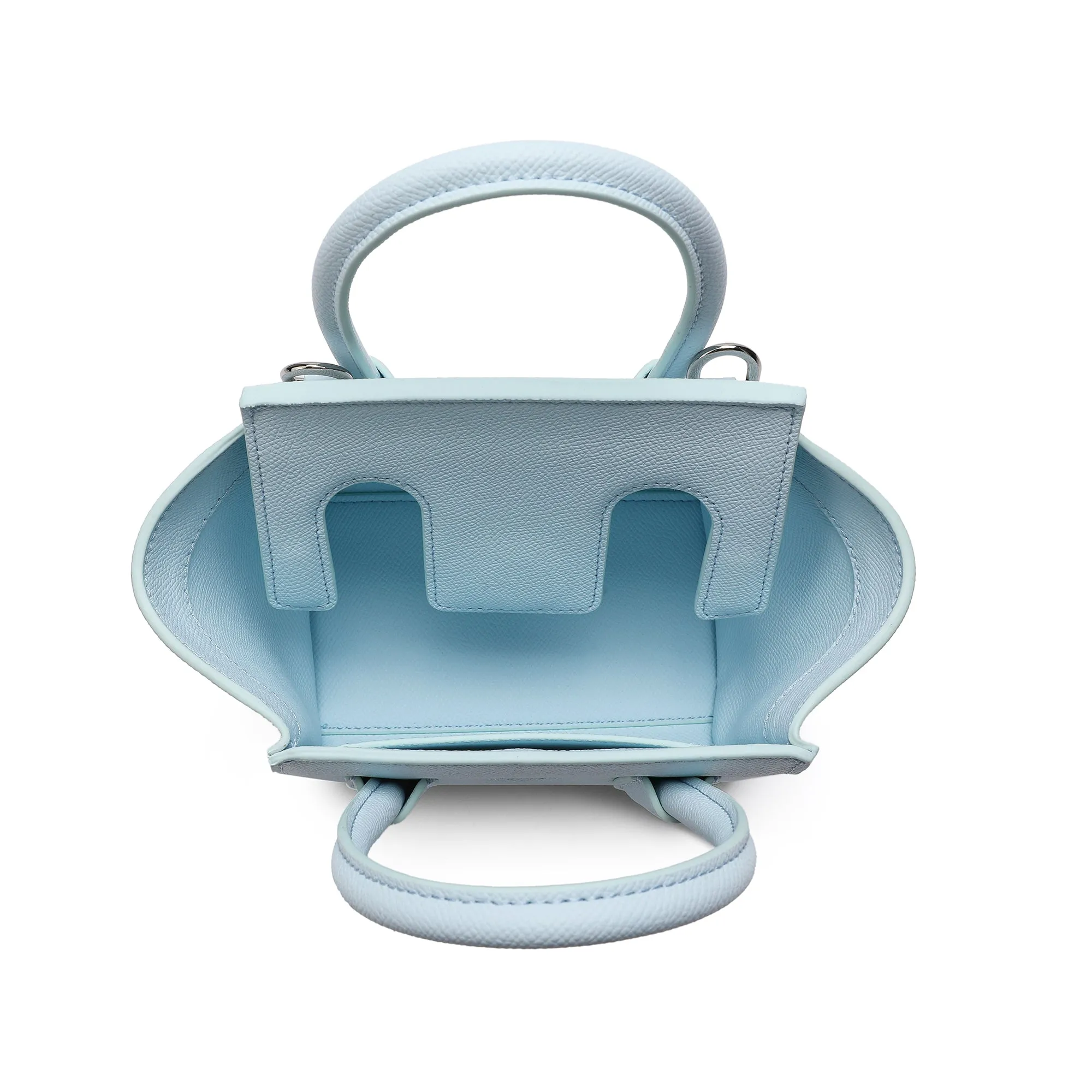 Top-handle Full-grain Leather Bag