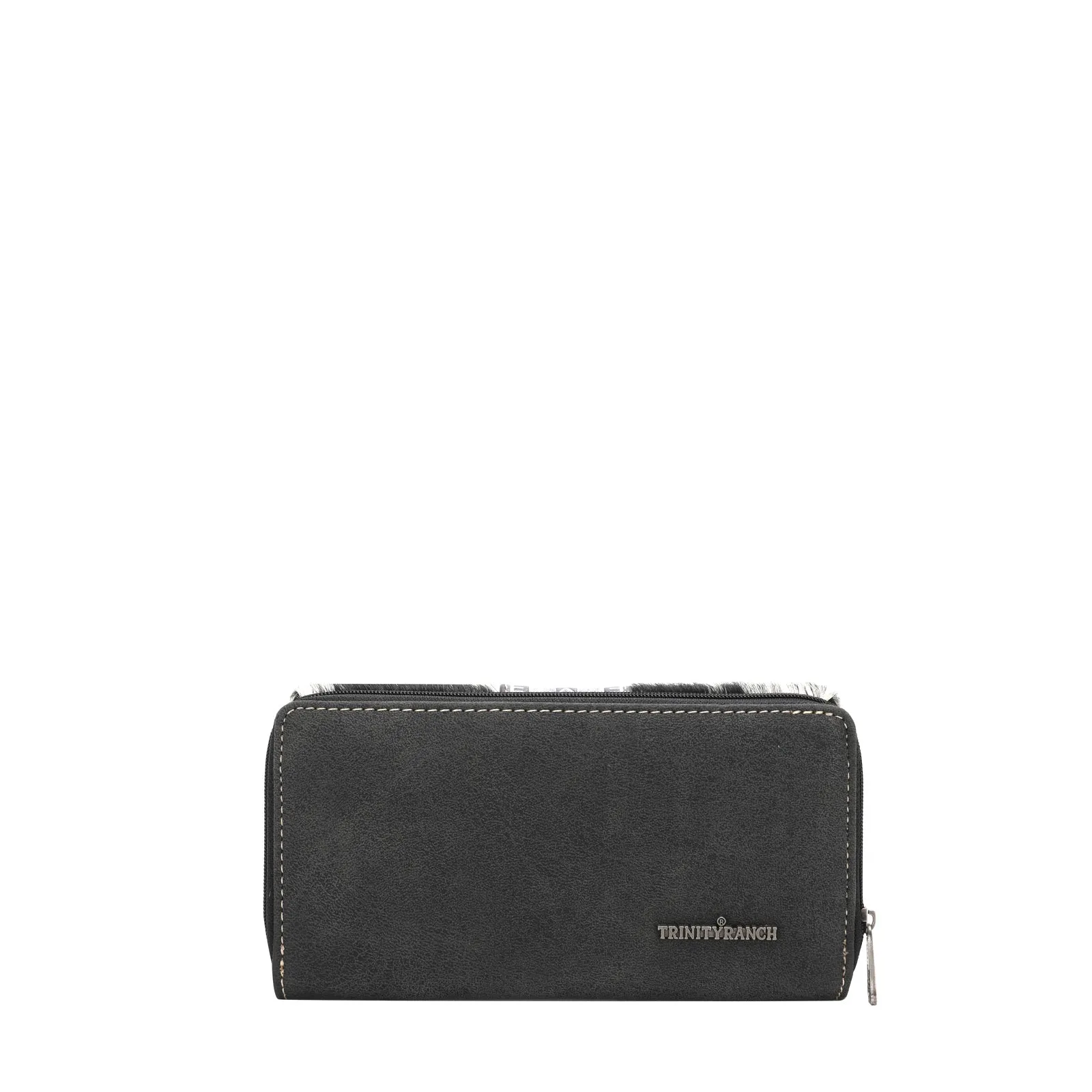 TR146-W010 Trinity Ranch Hair-On Cowhide Wallet