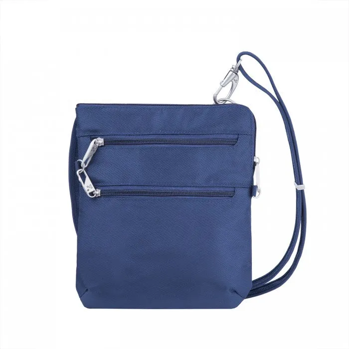 Travelon Anti-Theft Classic Slim Double Zip Crossbody