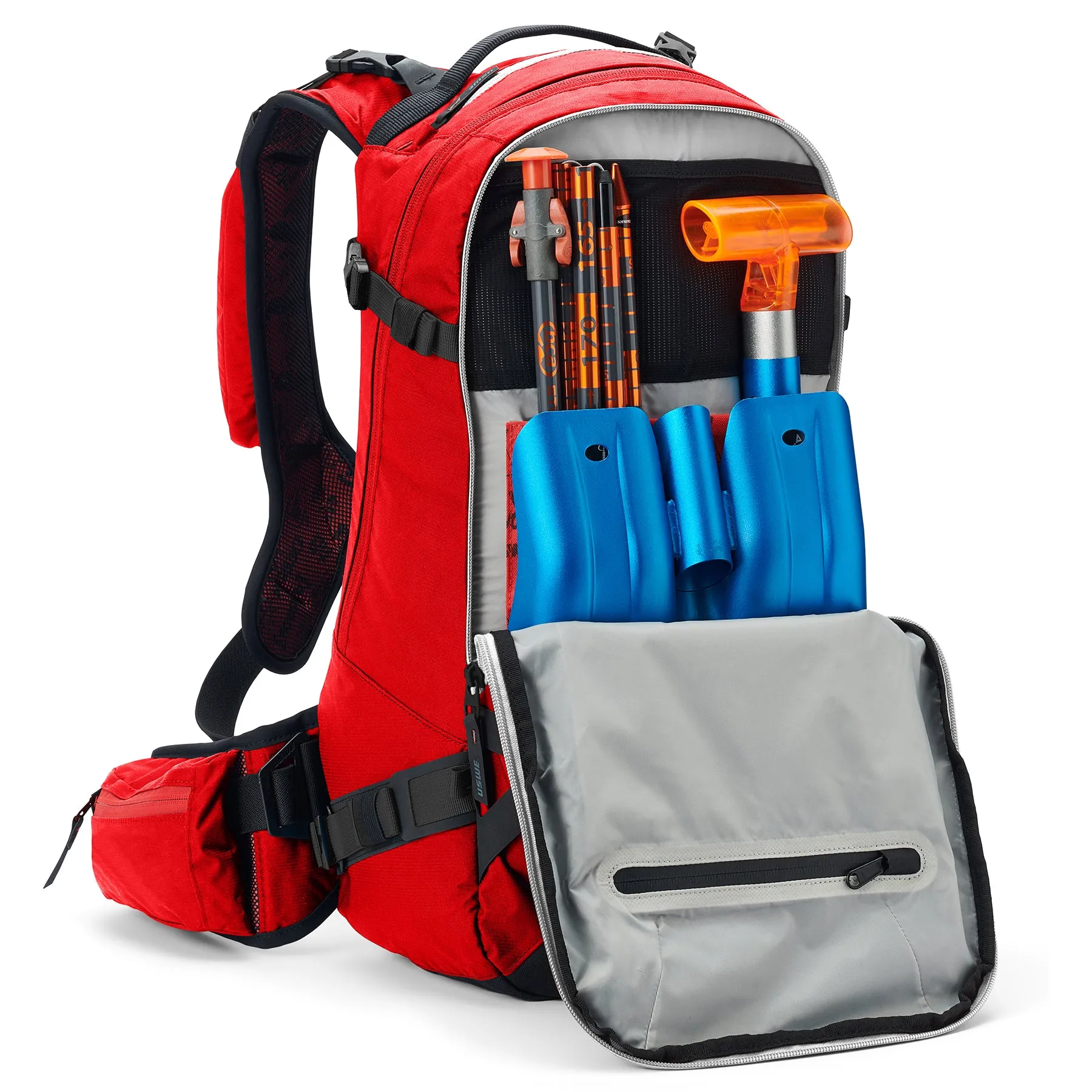 USWE Carve Winter 25L Hydration Compatible Daypack - Red