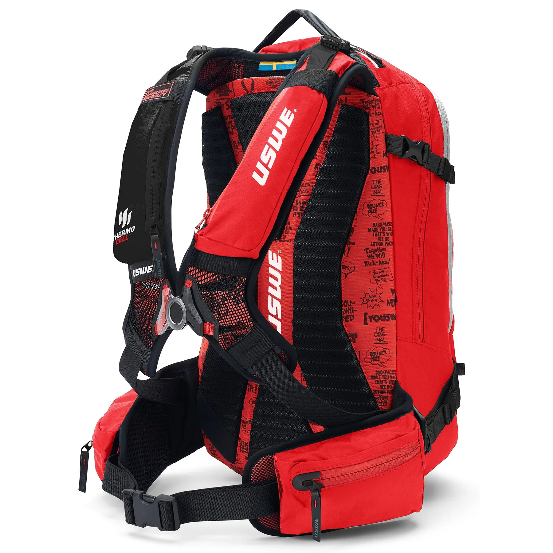 USWE Carve Winter 25L Hydration Compatible Daypack - Red