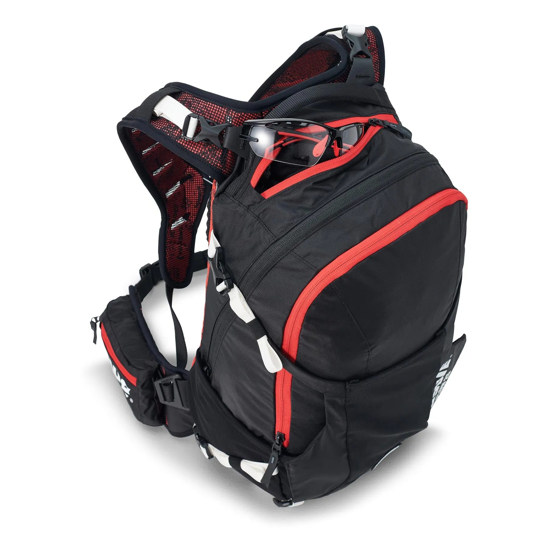 USWE Flow 16L Hydration Compatible MTB Protector Pack - Black/Red