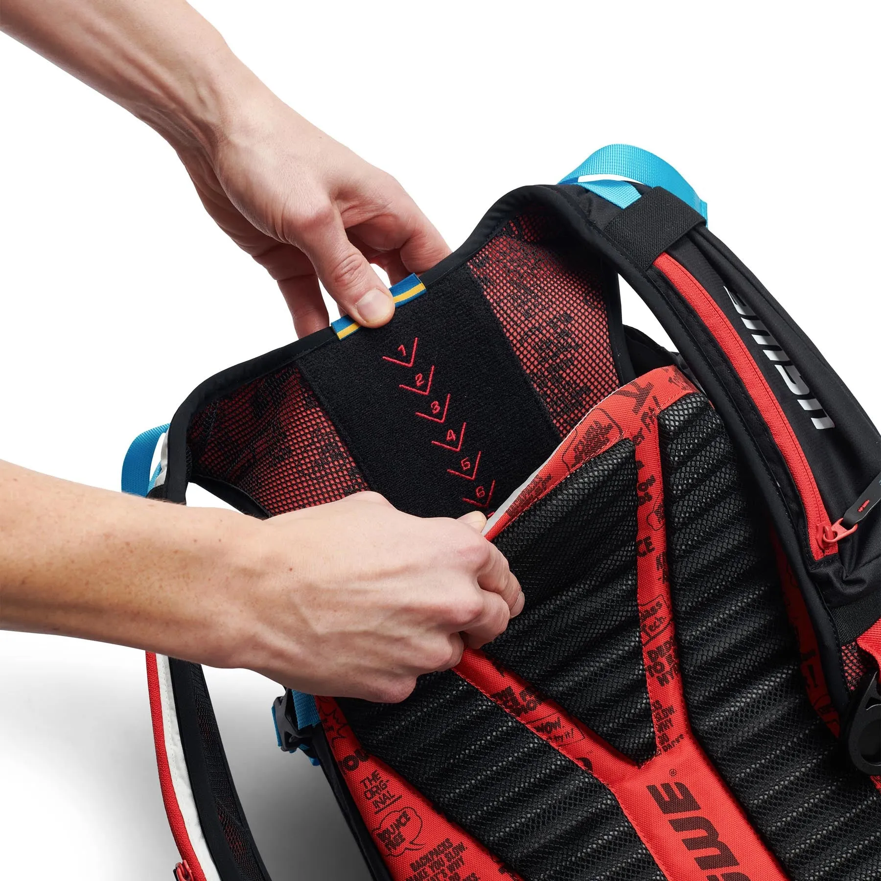 USWE Pow 25L Alpine Skiing Protector Pack - Carbon Black