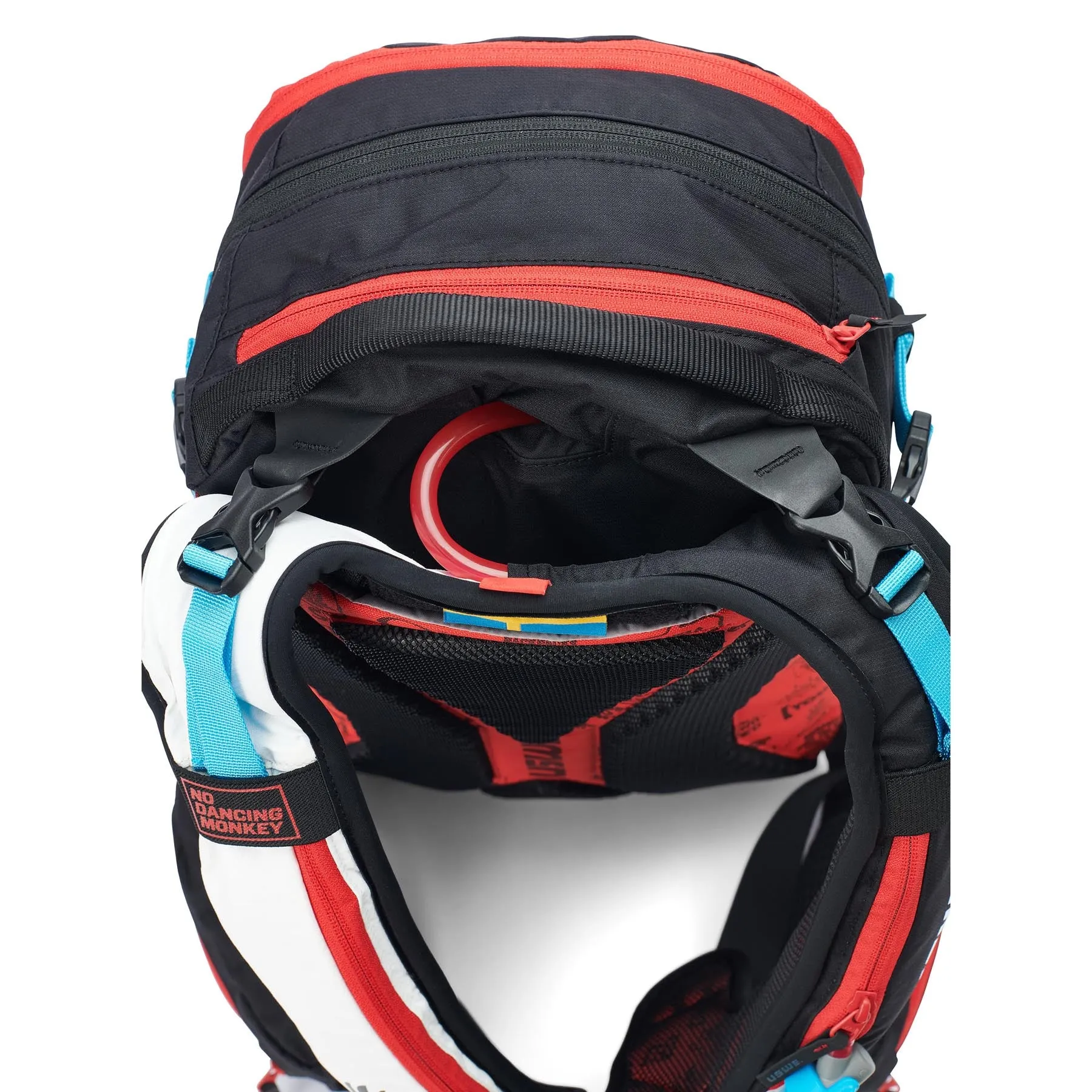 USWE Pow 25L Alpine Skiing Protector Pack - Carbon Black