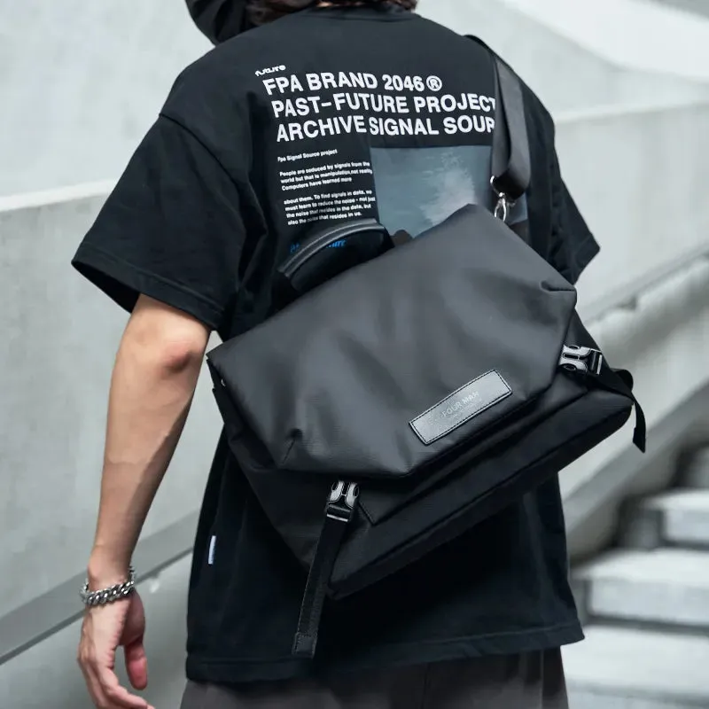 Vegan Genderfree Waterproof  Crossbody Shoulder Bag (Multi-size)