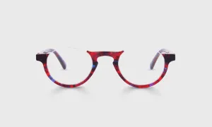 Vice Chair Color 01 - Red and Blue Water Color Front and Temples