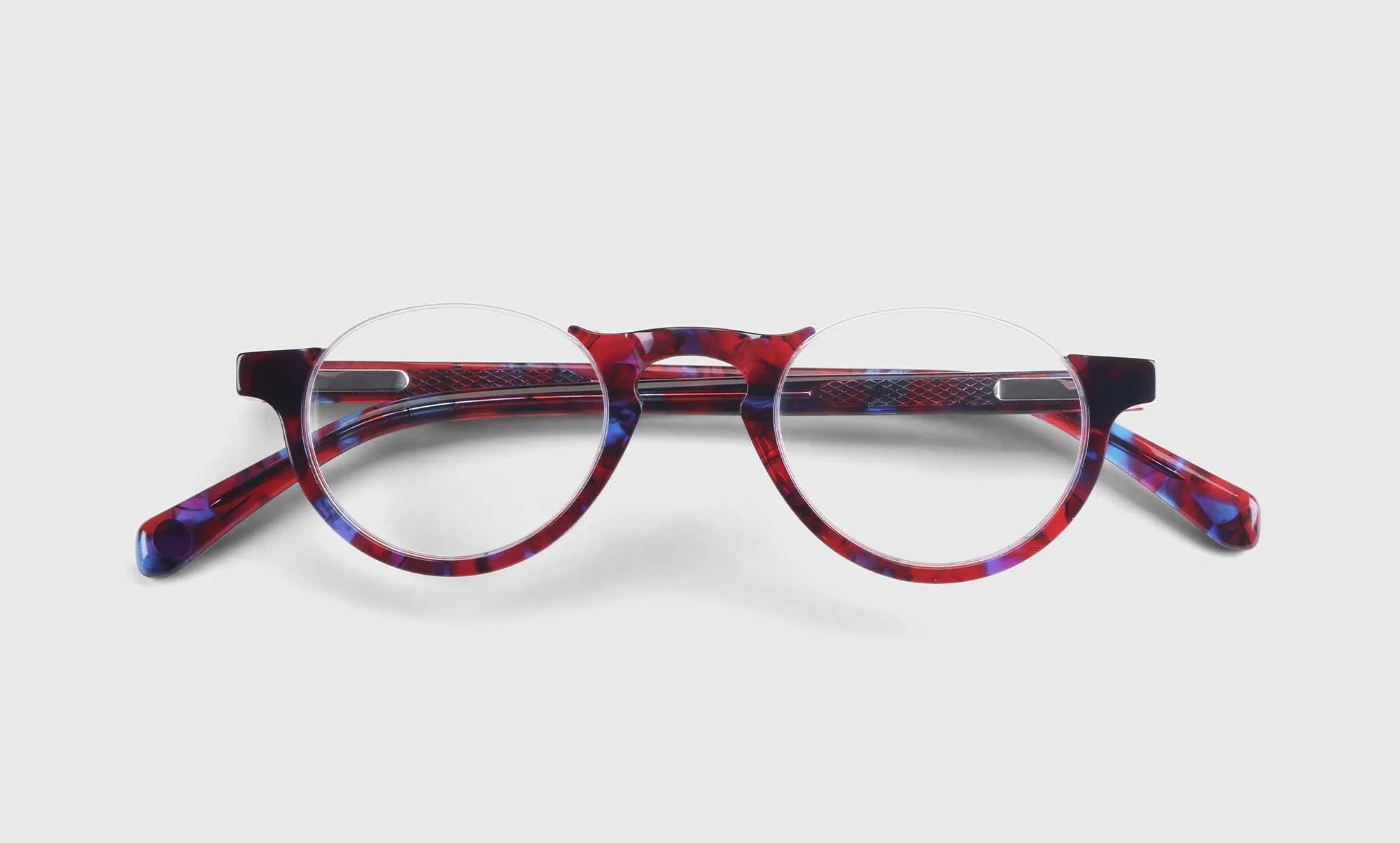 Vice Chair Color 01 - Red and Blue Water Color Front and Temples