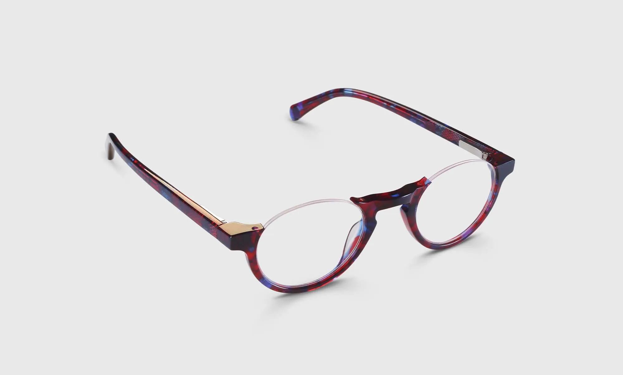 Vice Chair Color 01 - Red and Blue Water Color Front and Temples