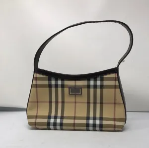 Vintage: Burberry Top Handle Mini Plaid Bag