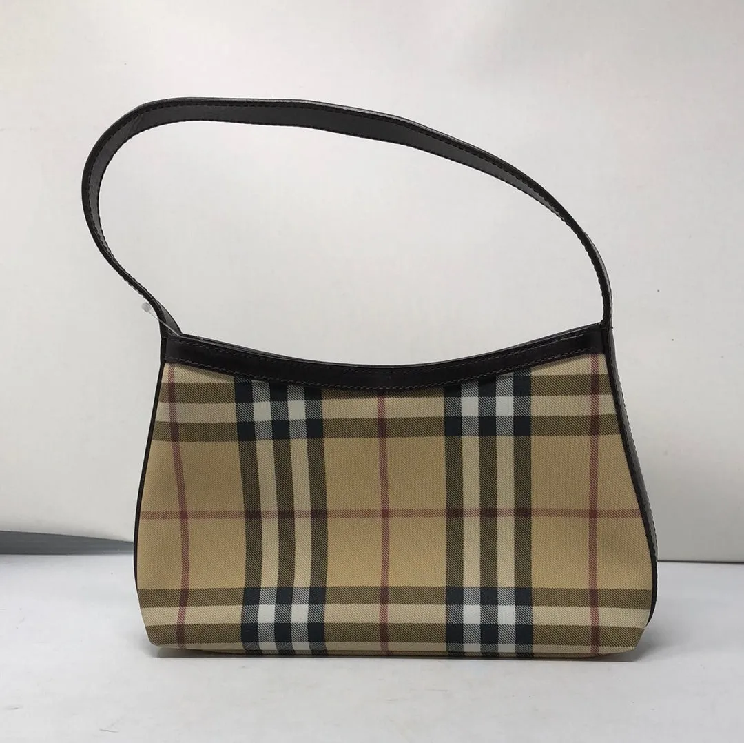 Vintage: Burberry Top Handle Mini Plaid Bag