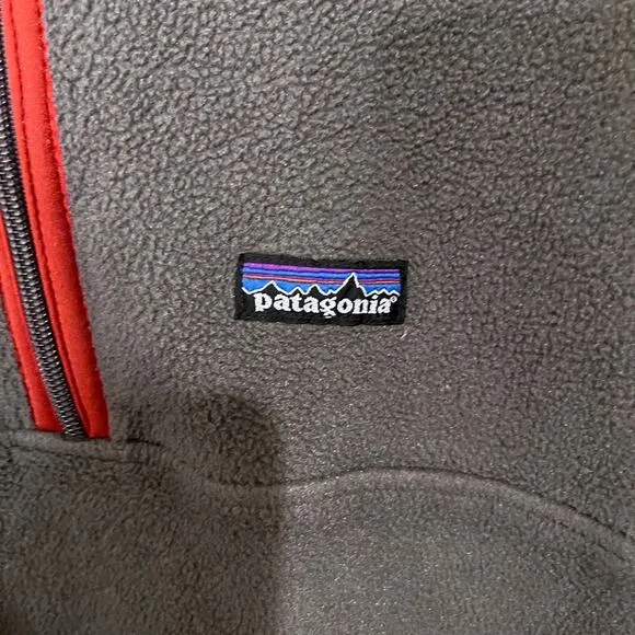 Vintage Men's Patagonia Synchilla 1/4 Zip Fleece Pullover Size: Small