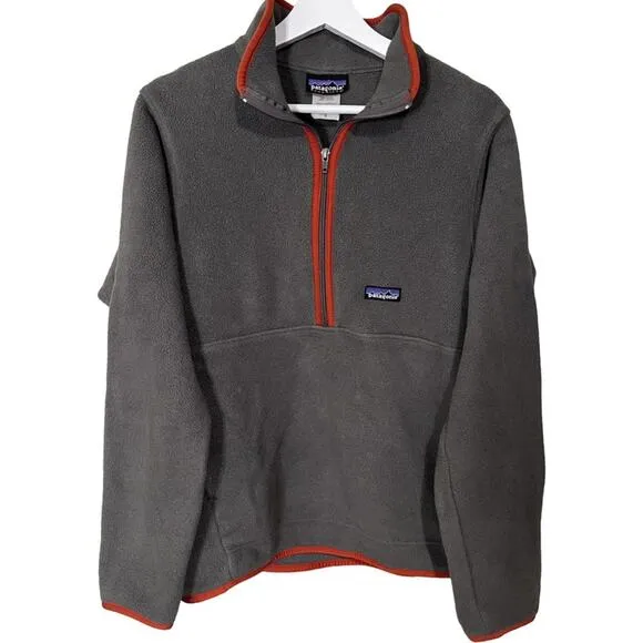 Vintage Men's Patagonia Synchilla 1/4 Zip Fleece Pullover Size: Small