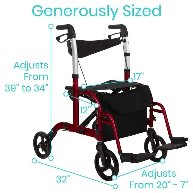 Vive Mobility Wheelchair Rollator