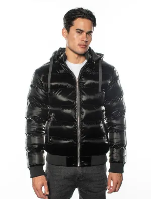 VJF-1 Urban Flex Men's Detachable Hood Puffy Jacket 12 PACK