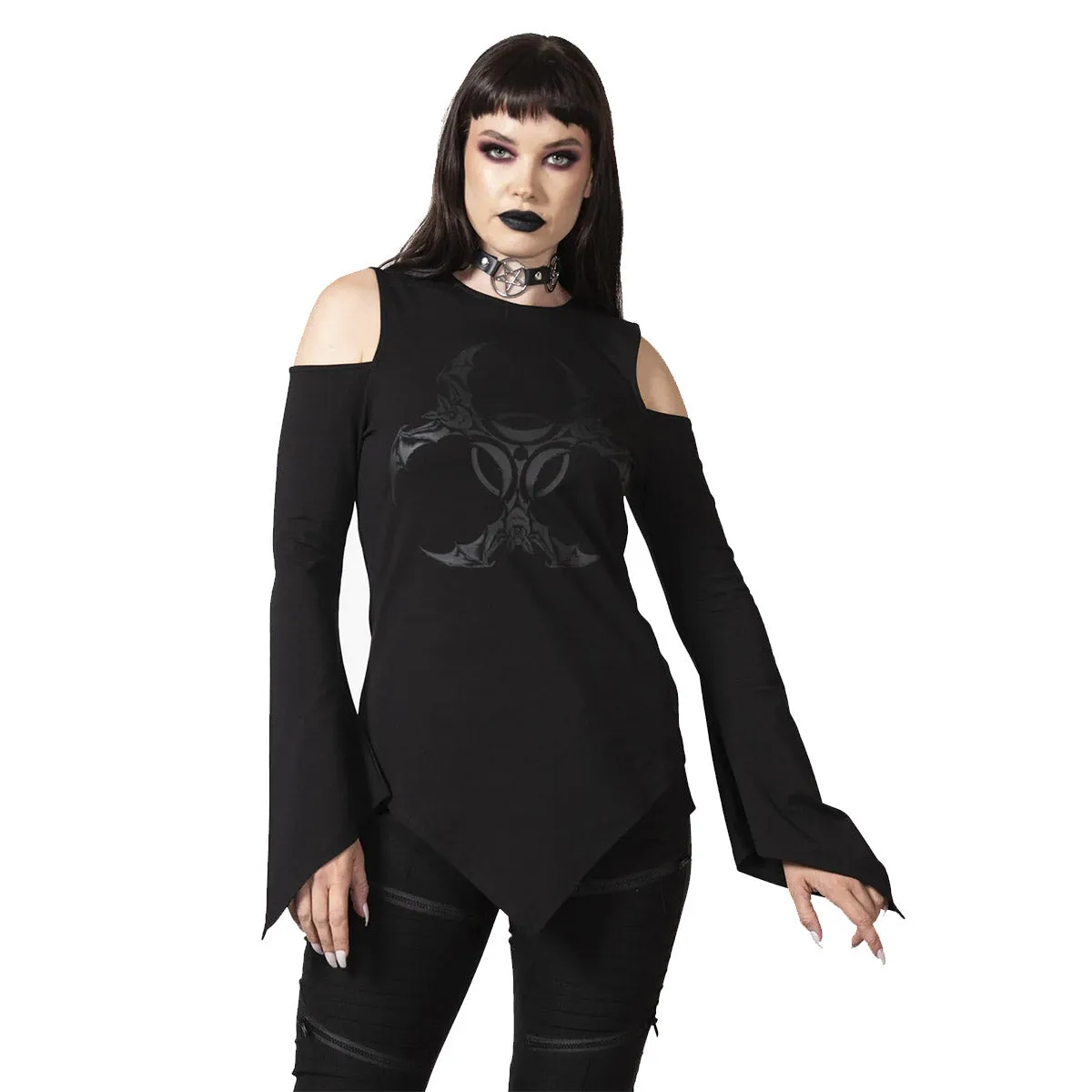 VOXY COLD SHOULDER TOP
