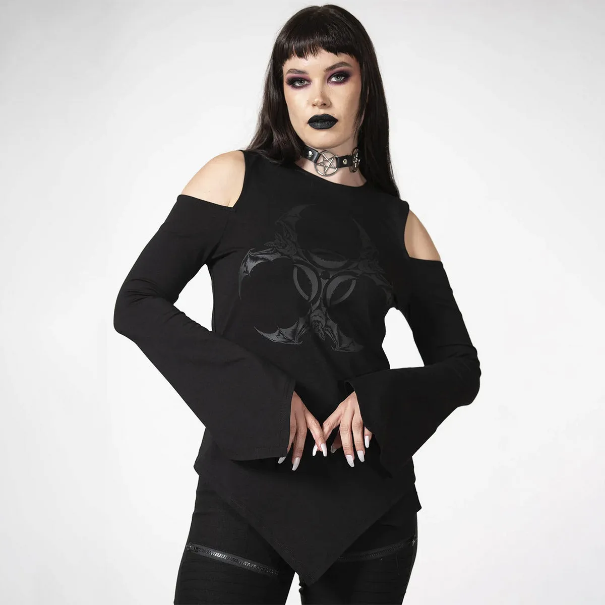 VOXY COLD SHOULDER TOP