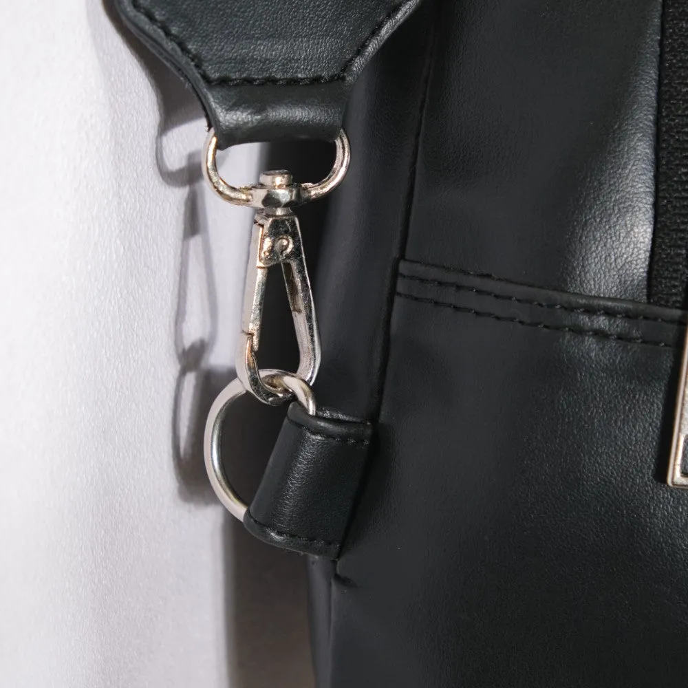 Voyager Crossbody Sling Backpack Black