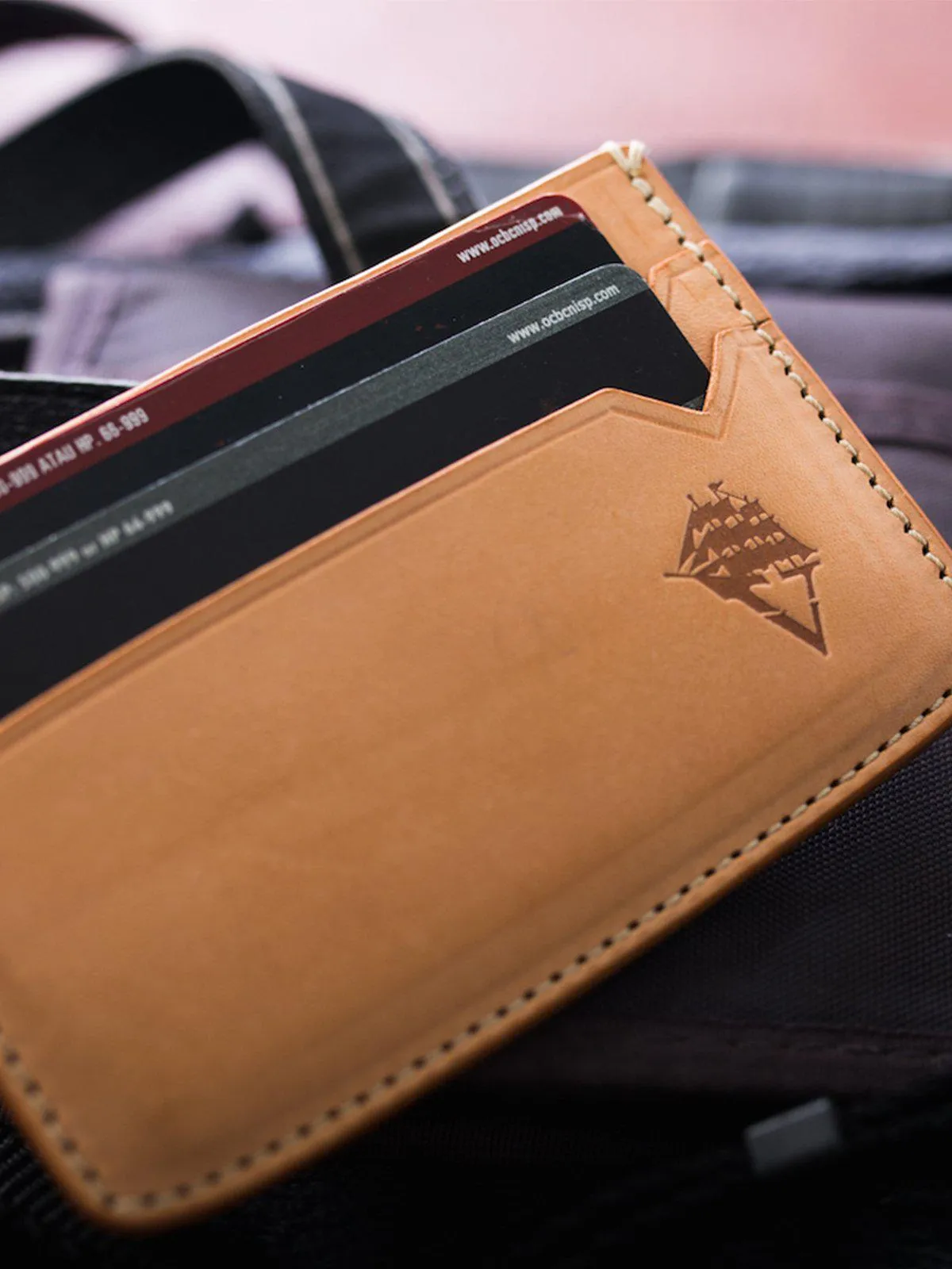 Voyej Vasa IV Americana Natural Card Case