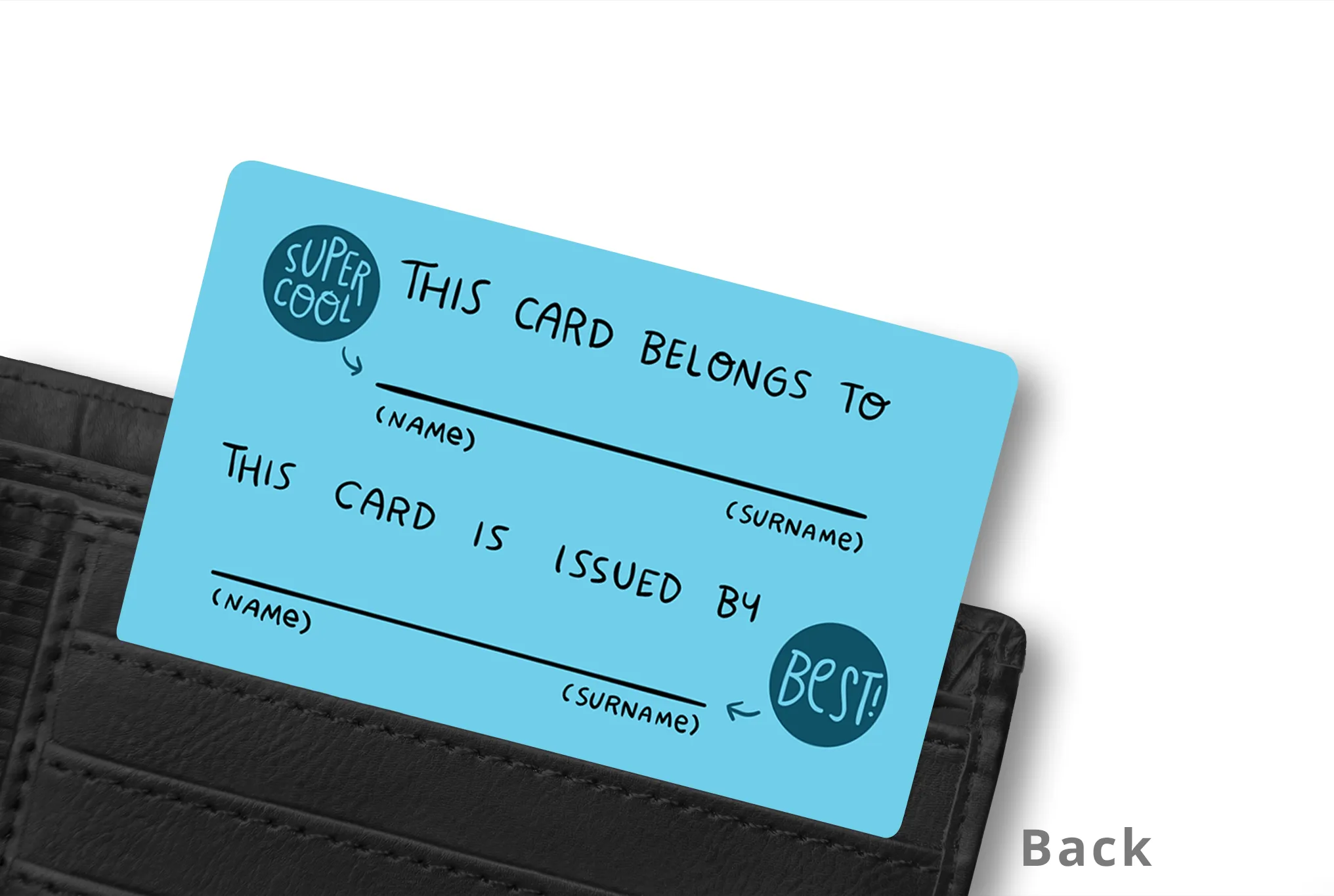 Wallet Card / Best Friend