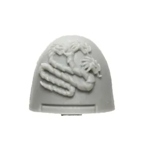 Warhammer 40K Forgeworld Space Marines Alpha Legion Shoulder Pad MKVI D