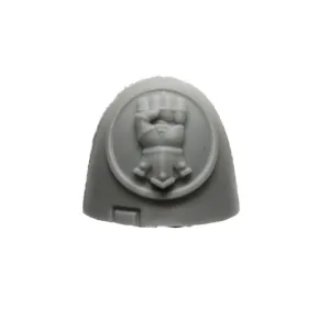Warhammer 40K Forgeworld Space Marines Imperial Fists MKVI Shoulder Pad D