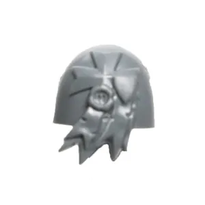 Warhammer 40K Games Workshop Black Templars Chapter Upgrade Terminator Shoulder Pad C