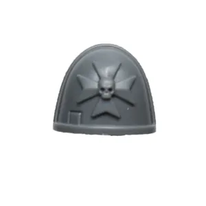 Warhammer 40K Games Workshop Black Templars Upgrade Shoulder Pad C