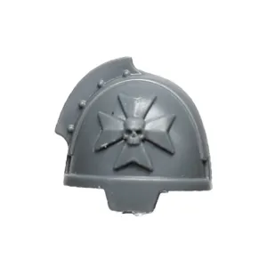 Warhammer 40K Games Workshop Black Templars Upgrade Shoulder Pad O