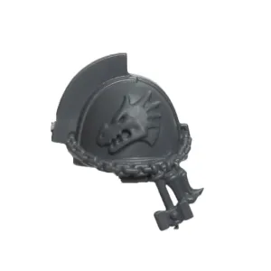 Warhammer 40K Games Workshop Salamanders Primaris Upgrades Shoulder Pad D