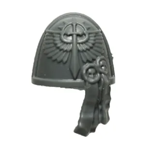 Warhammer 40K Games Workshop Space Marines Dark Angels Azrael Shoulder Pad B