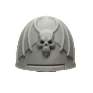 Warhammer 40K Games Workshop Space Marines Night Lords MKVI Shoulder Pad E