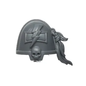 Warhammer 40K Games Workshop Space Marines White Scars Primaris Upgardes Shoulder Pad B