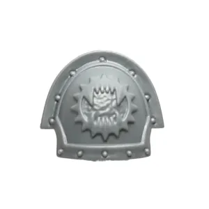 Warhammer 40k Games Workshop World Eaters Khorne Berzerkers Shoulder Pad B