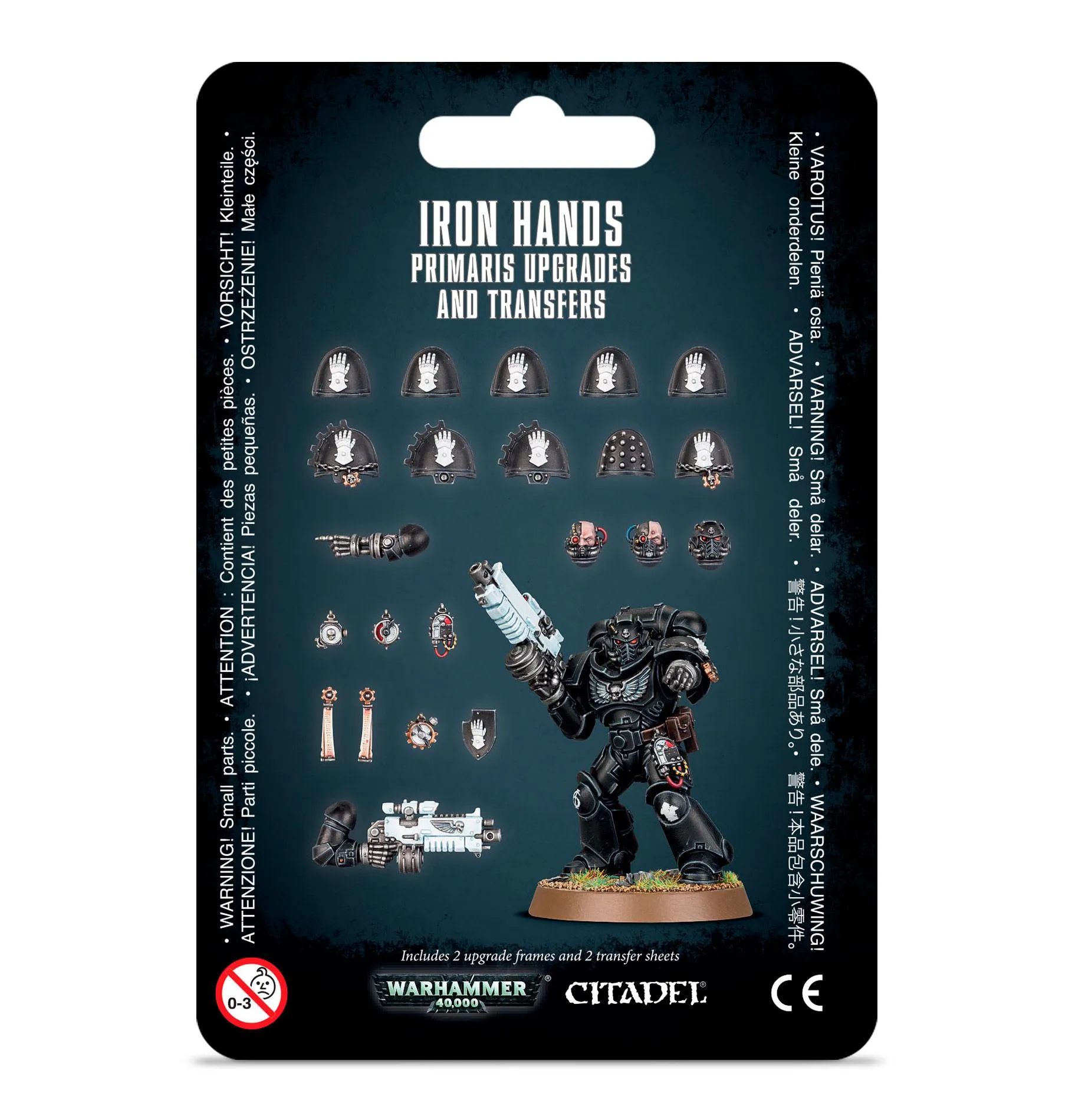 Warhammer 40K Iron Hands Primaris Upgrades and Transfers