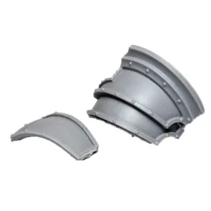 Warhammer 40K Space Marine Iron Warriors Iron Circle Domitar Shoulder Pad Right