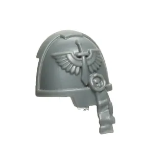 Warhammer 40K Space Marines Dark Angels Upgrades and Transfers Shoulder Pad E Gravis Armour