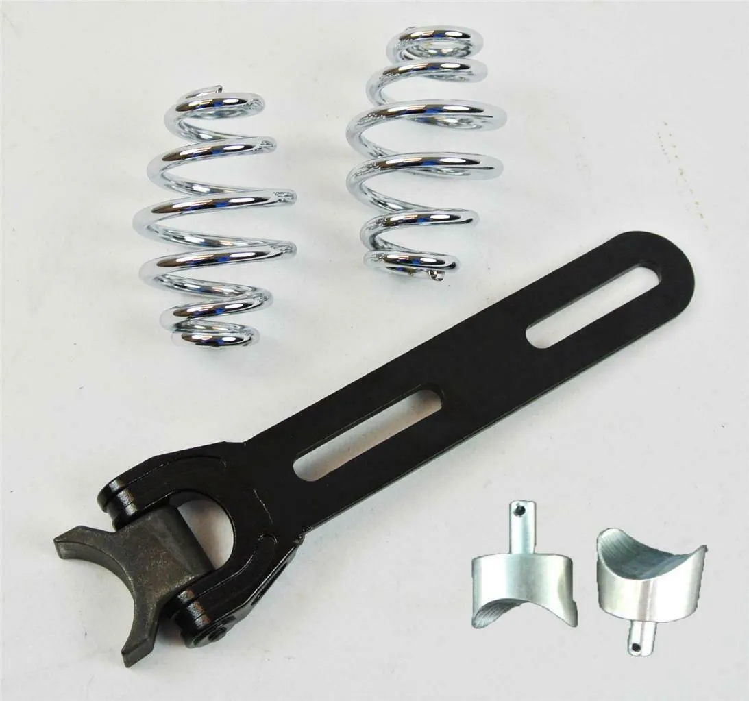 Weld On Spring Seat Mounting Hinge Springs Mounts Chopper Bobber Frame Harley bc