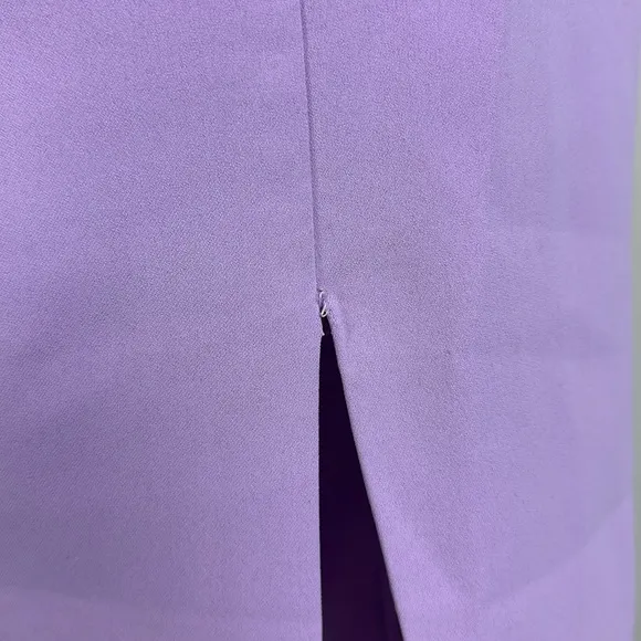 WHITE FOX Lilac One-Shoulder Bow Dress Size XS