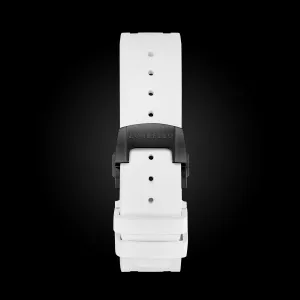 White Rubber Strap Without Buckle ZB-RB-AB002