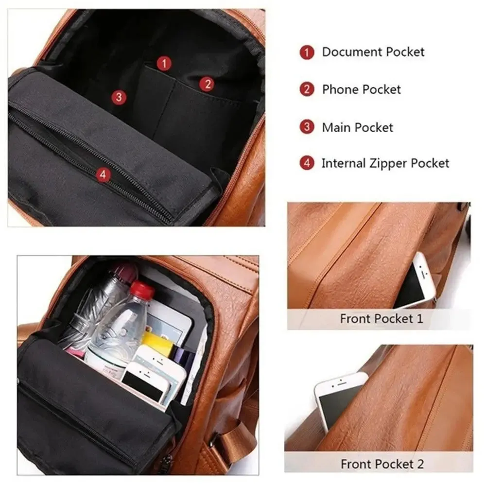 Women Anti-theft Design Backpack