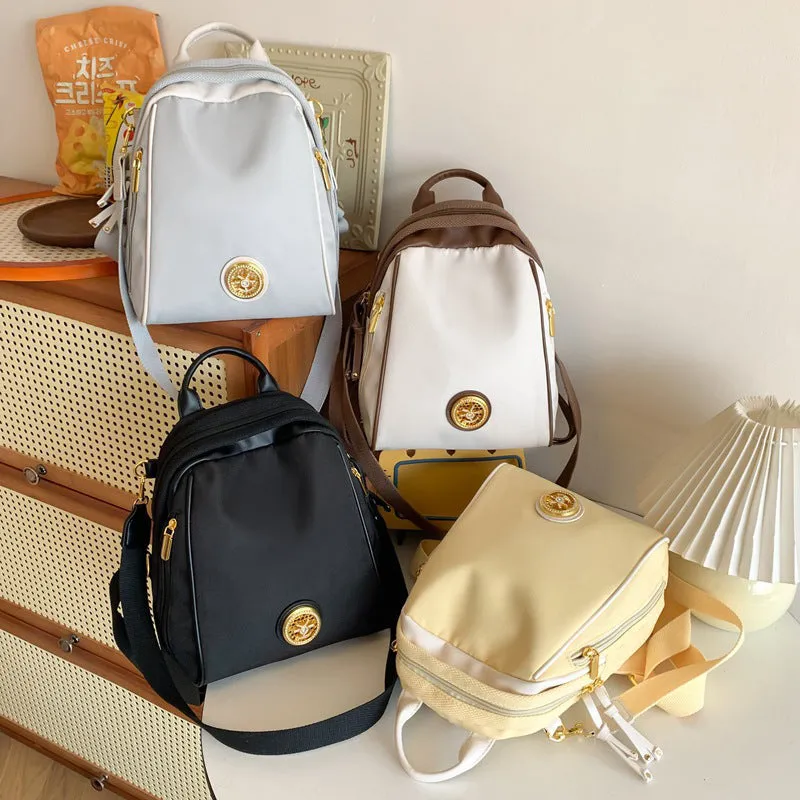 Women’s Fashion Multifunctional Nylon Backpack Bag