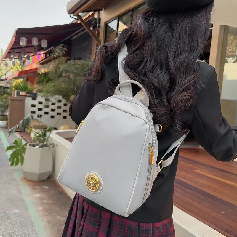 Women’s Fashion Multifunctional Nylon Backpack Bag